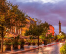 old-montreal-square-lined-with-tress-and-flowers